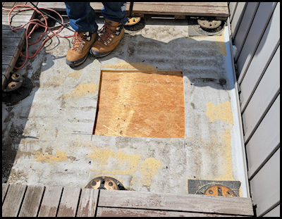 roof deck traffic bearing philadelphia